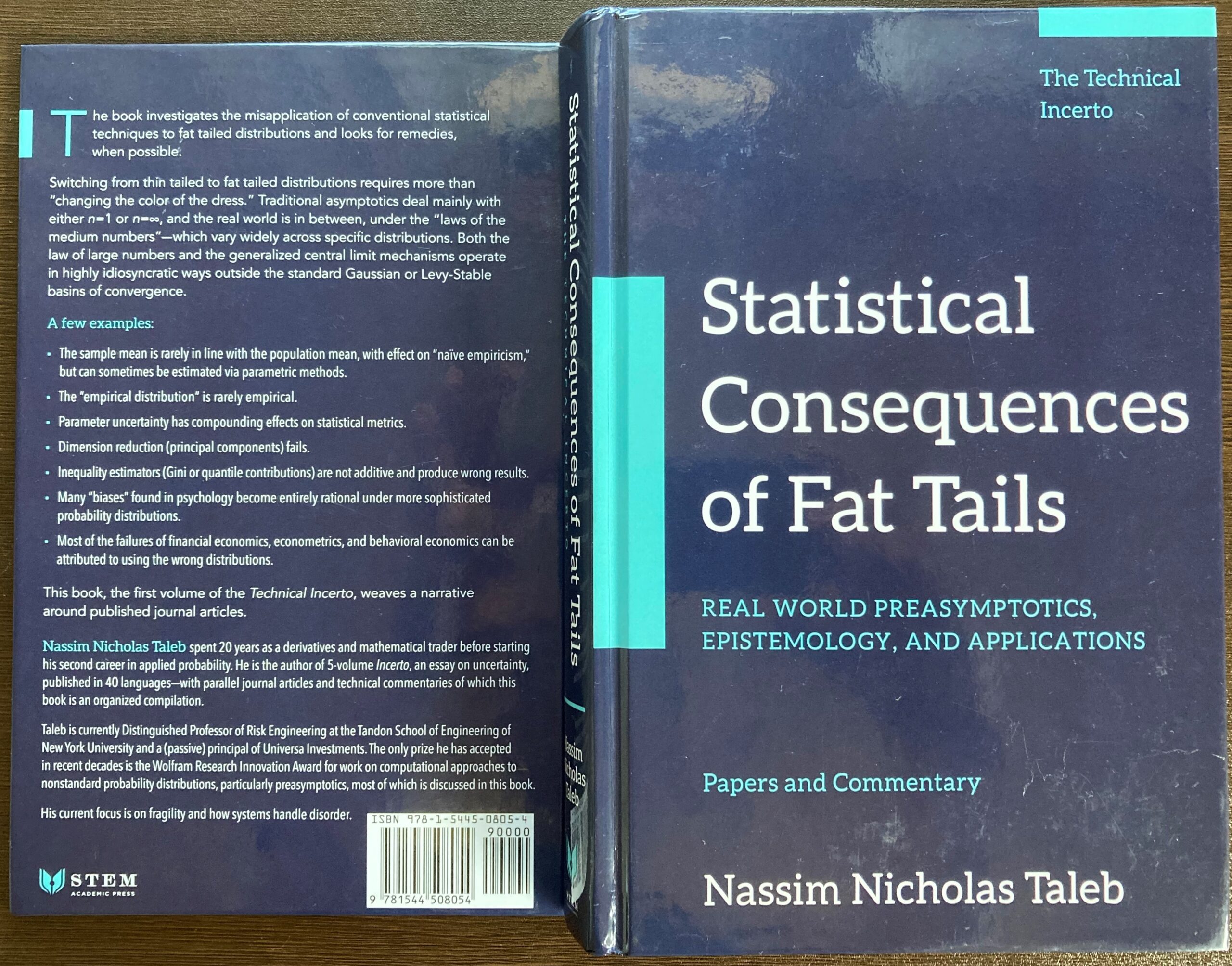 Statistical Consequences of Fat Tails — The Technical Incerto
